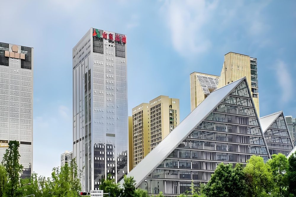 山东高速大厦外立面图